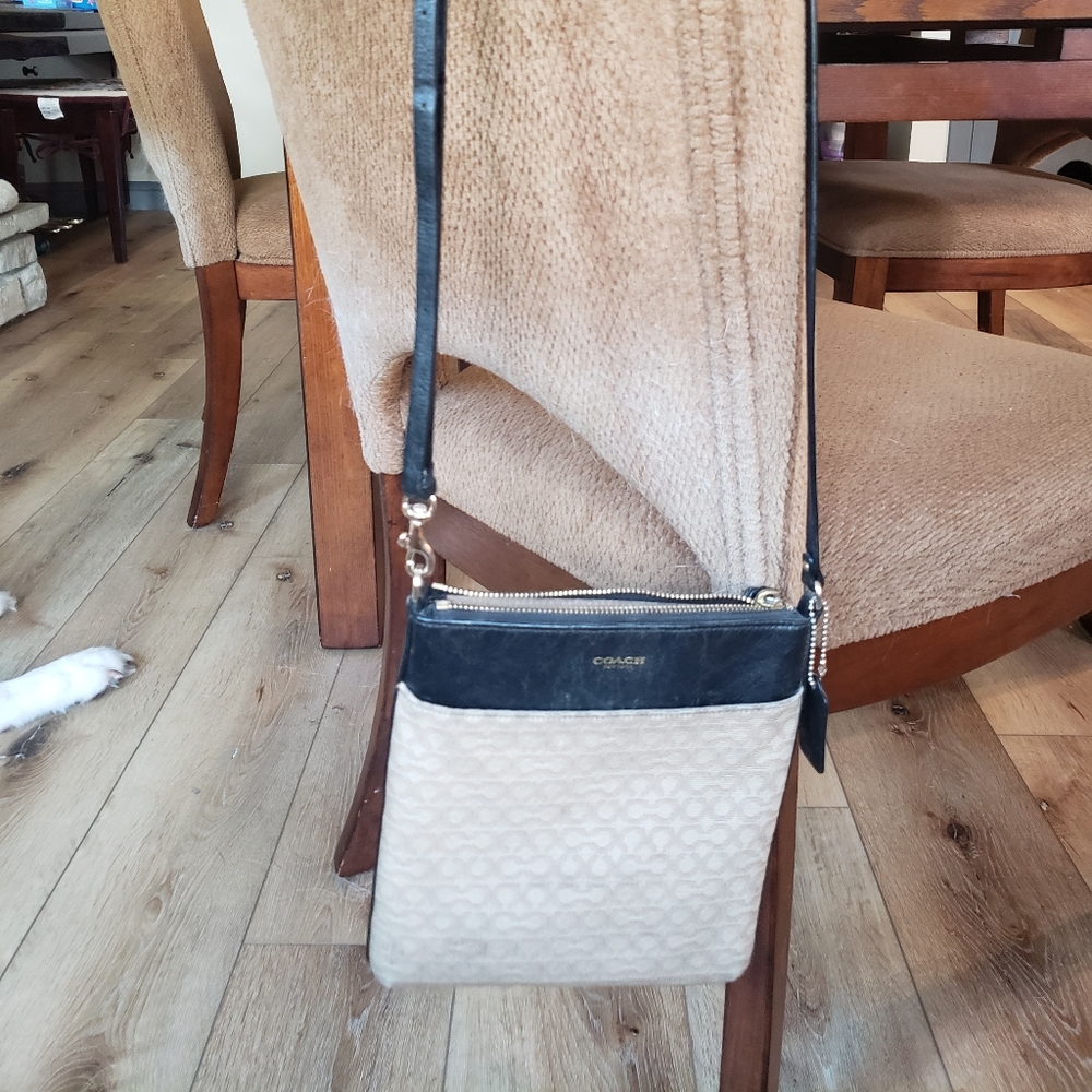 Authentic Coach crossbody purse
